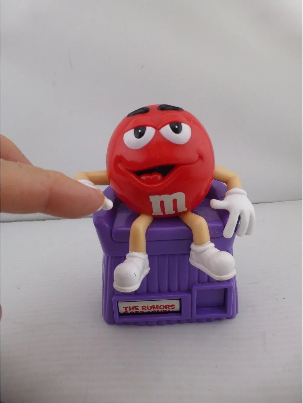M&M's Red Character Magic 8 Ball Style Candy Dispenser 